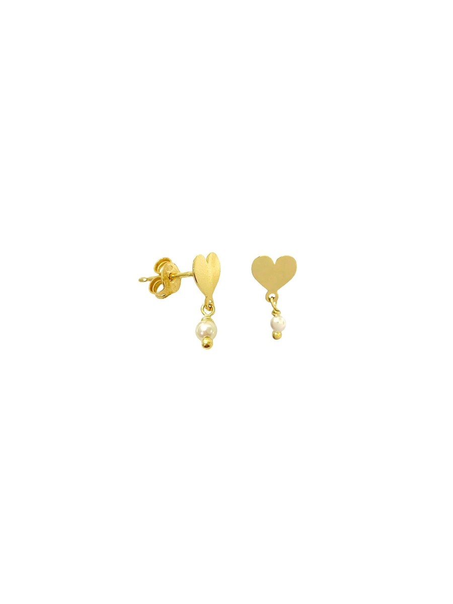 Earrings Sarah Luxury | Orecchini Pearl Love