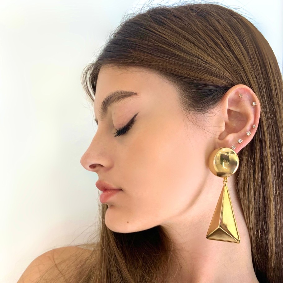 Earrings Sarah Accessori Moda | Orecchini Botton Strong