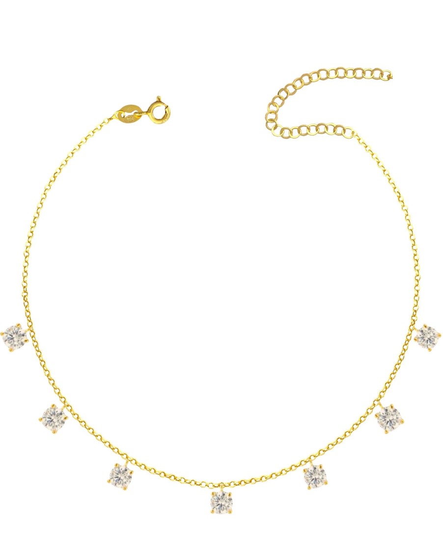 Necklaces Sarah Luxury | Multi Zirconia Necklace