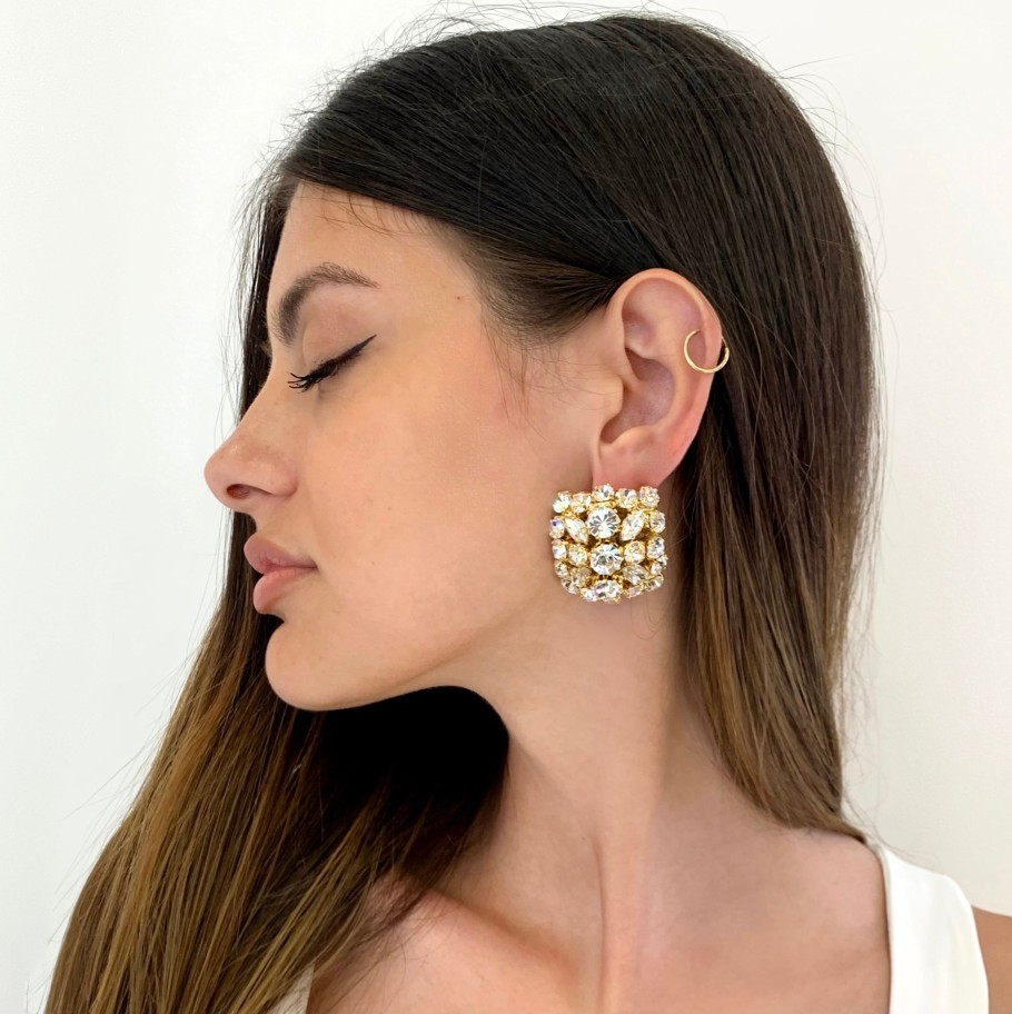 Earrings Sarah Accessori Moda | Orecchini New Brilliant