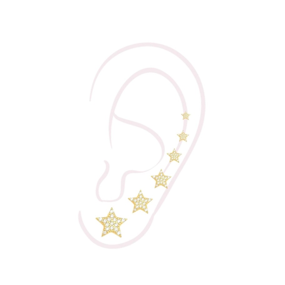 Earrings Sarah Luxury | Set Orecchini Star