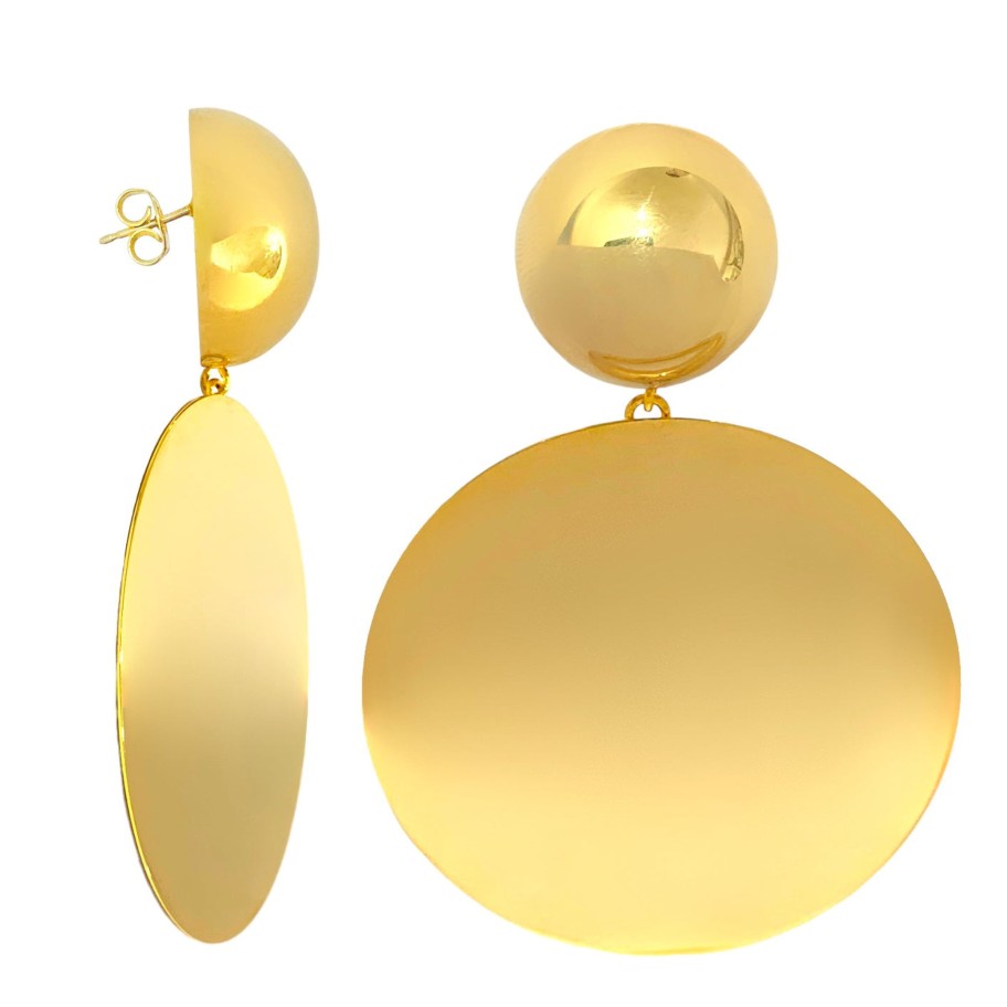 Earrings Sarah Accessori Moda | Orecchini Mosk Disk Easy