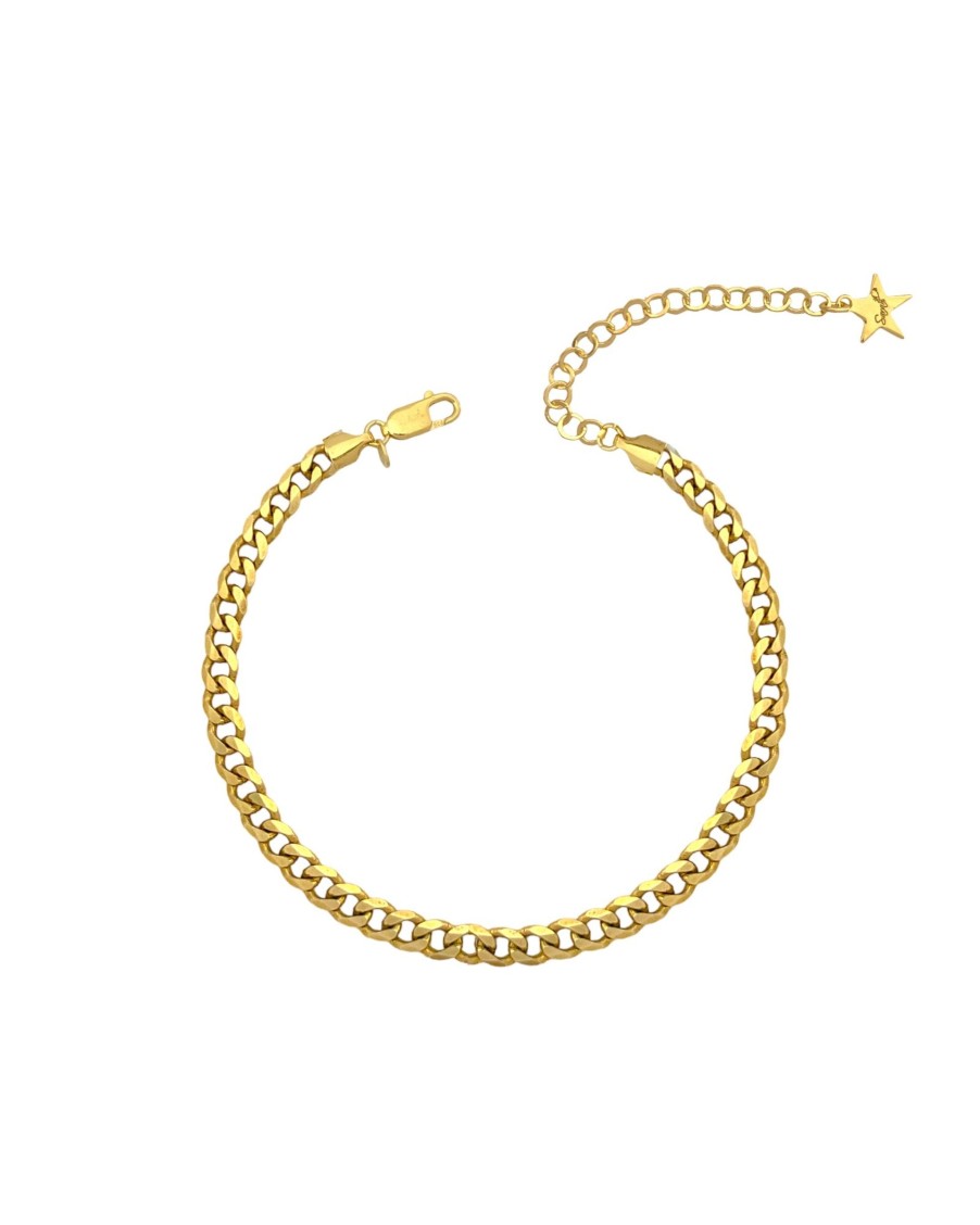 Other Sarah Luxury | Anklet With Groumette Chain