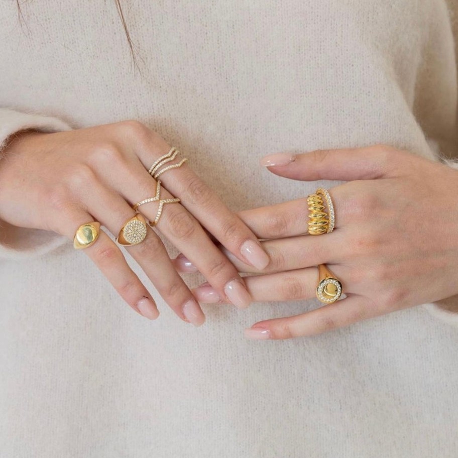 Rings Sarah Luxury | Anello Mini Margherita