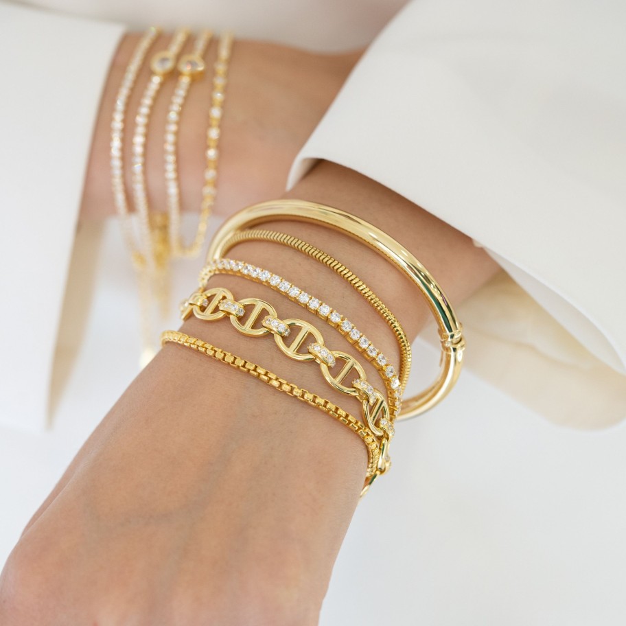 Bracelets Sarah Luxury | Bracciale Tubolare