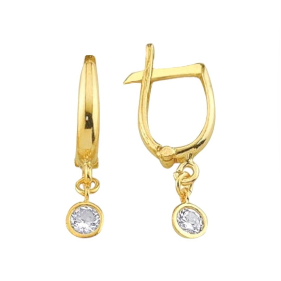 Earrings Sarah Luxury | Headbands With Pendant Cubic Zirconia Stones