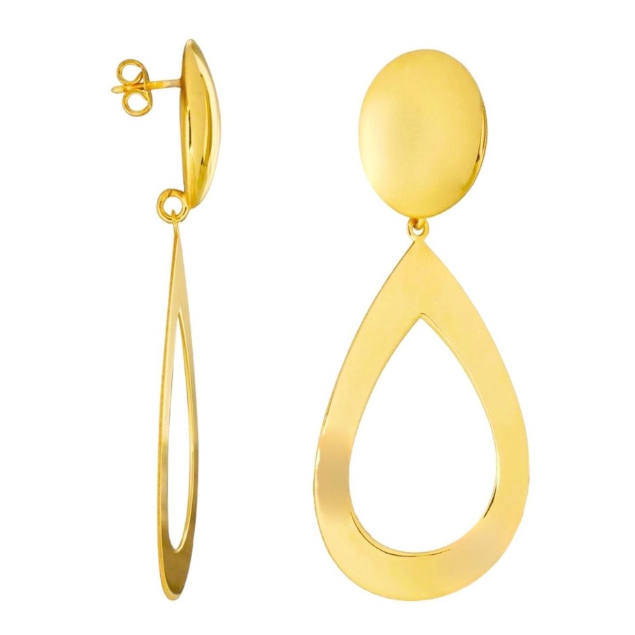 Earrings Sarah Luxury | Orecchini Drop Shiny