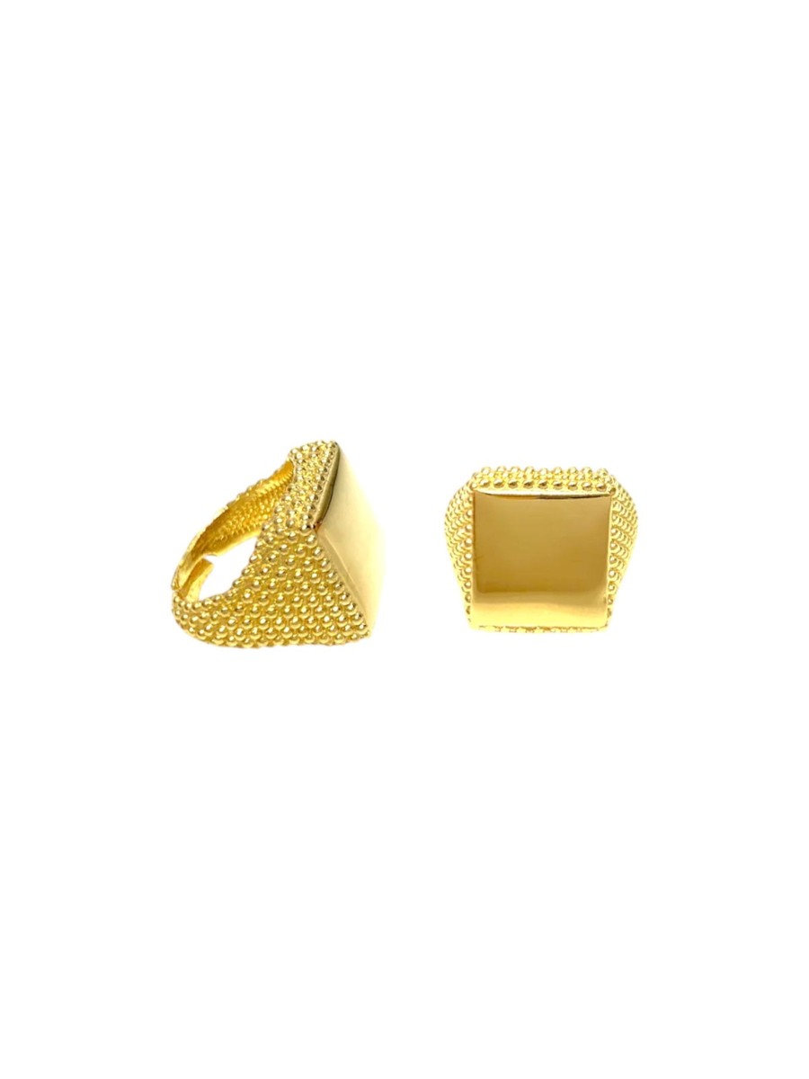 Rings Sarah Luxury | Anello Chevalier New Pomellato Square