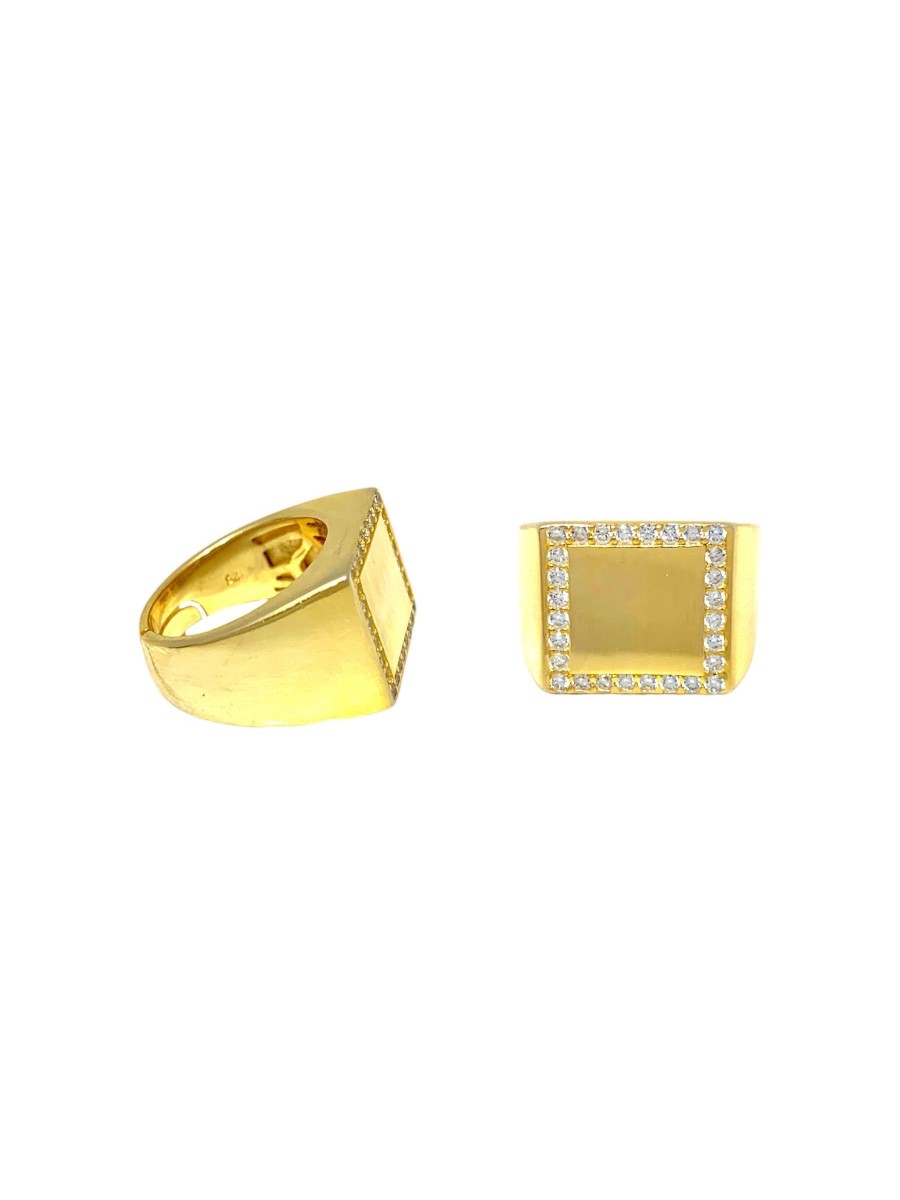 Rings Sarah Luxury | Anello Chevalier Square Luxury