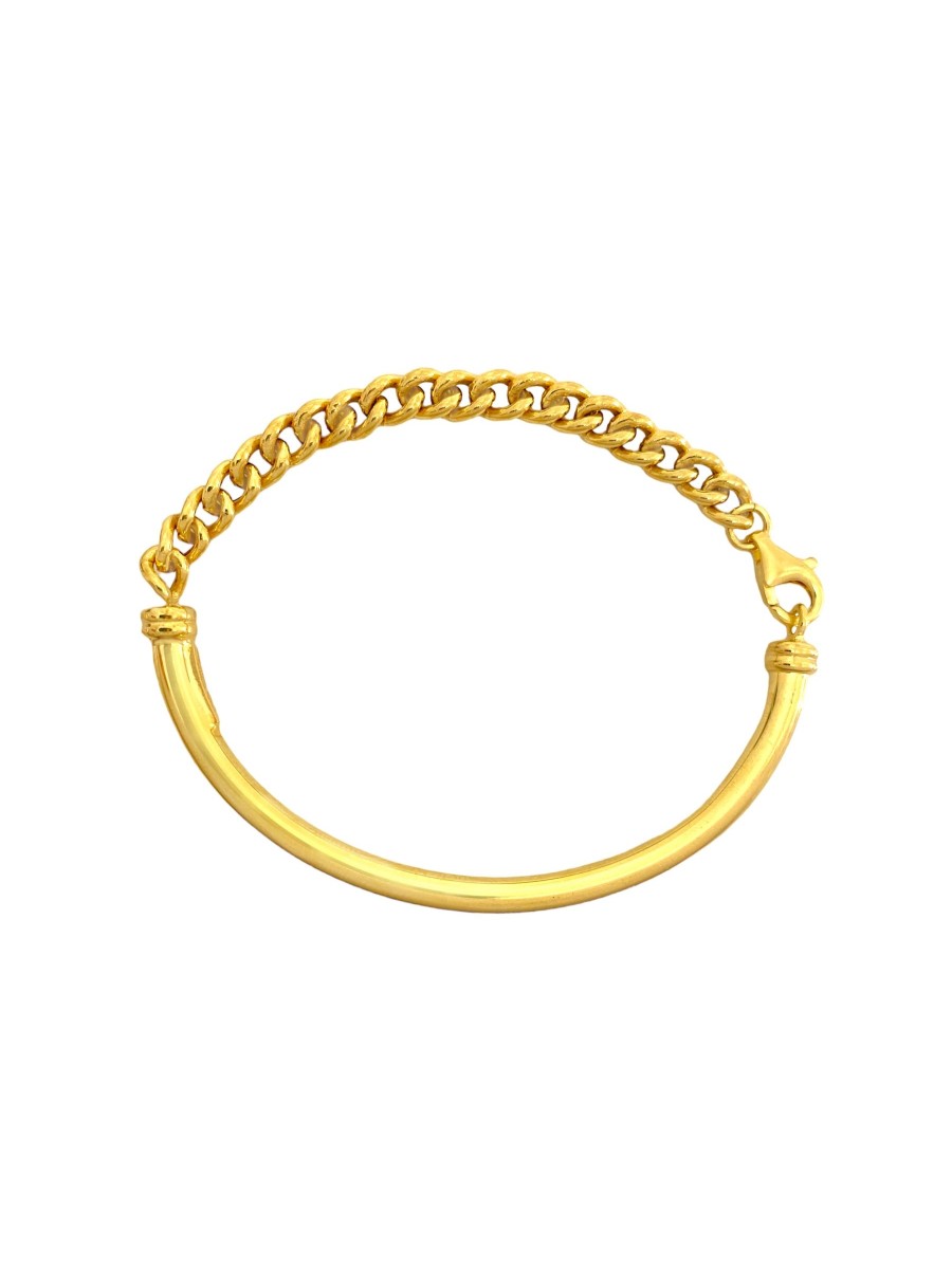 Bracelets Marcello Pane | Bracciale Minimal Chain Gold