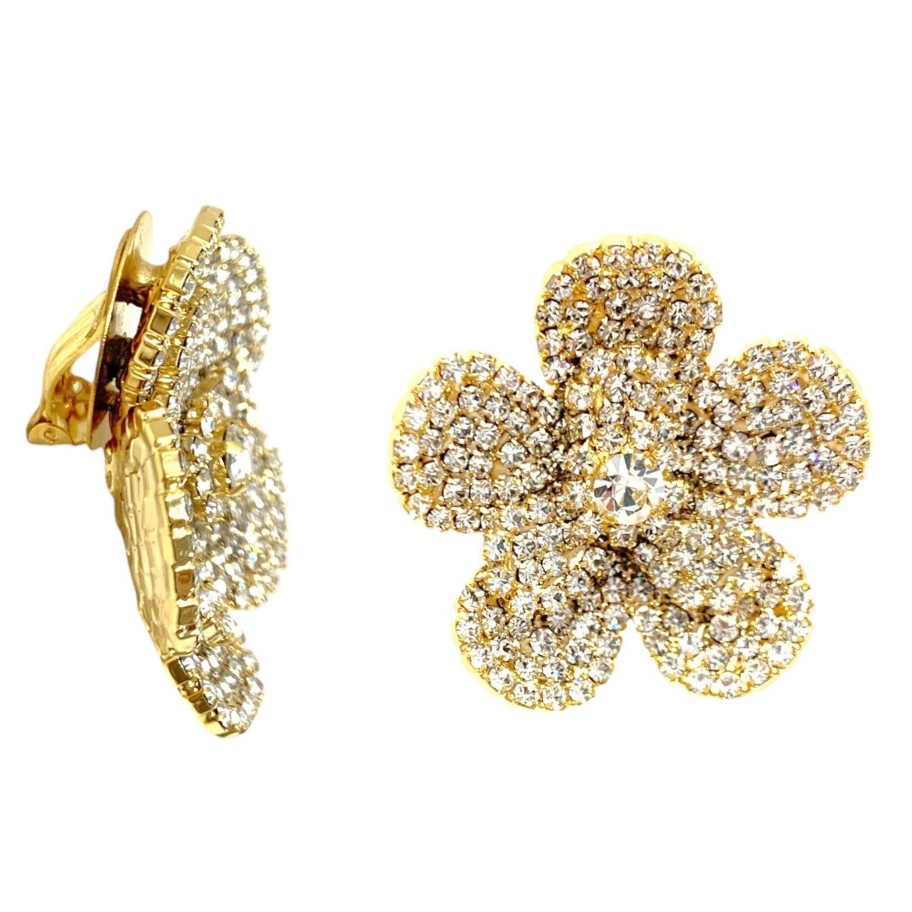 Earrings Sarah Accessori Moda | Orecchini Flowers Brilliant