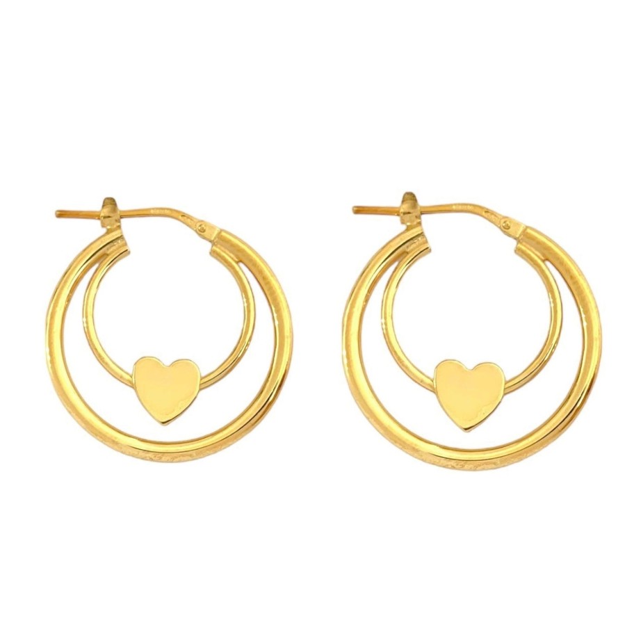 Earrings Sarah Luxury | Cerchietti Heart