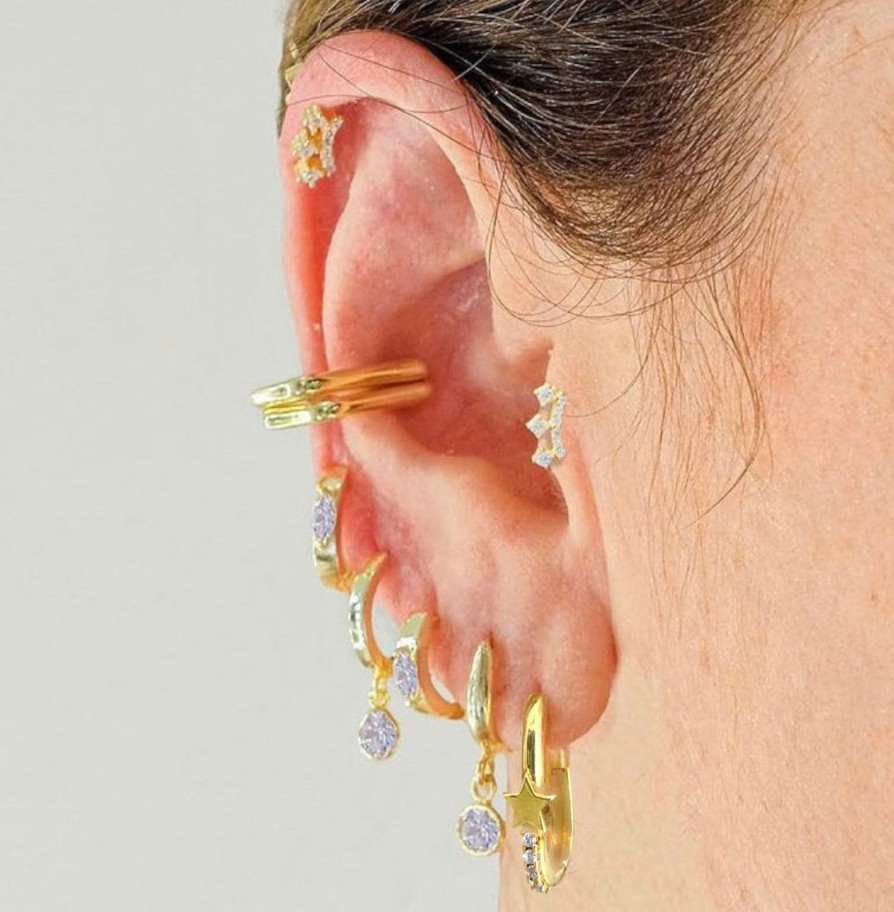 Earrings Sarah Luxury | Cerchietti Loft Star