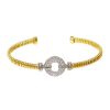 Bracelets Marcello Pane | Bracciale Tubo Circle Gold