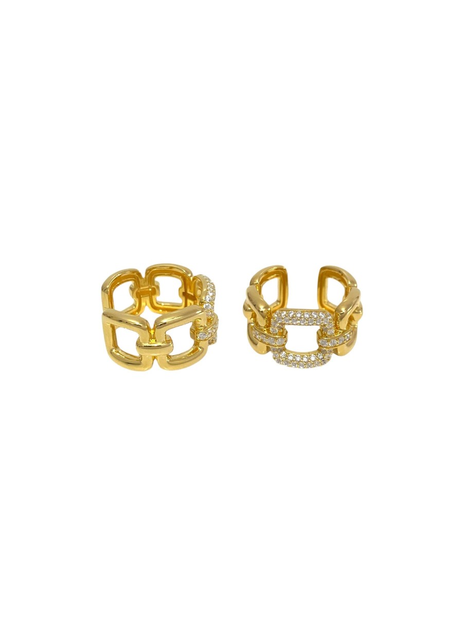 Rings Marcello Pane | Anello Square Chain