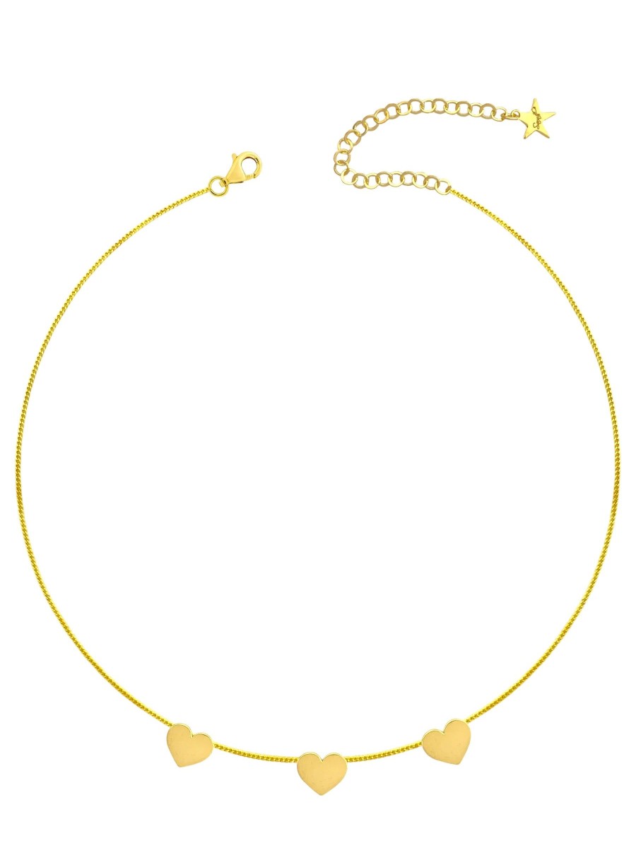 Necklaces Sarah Luxury | Collana Tris Cuori