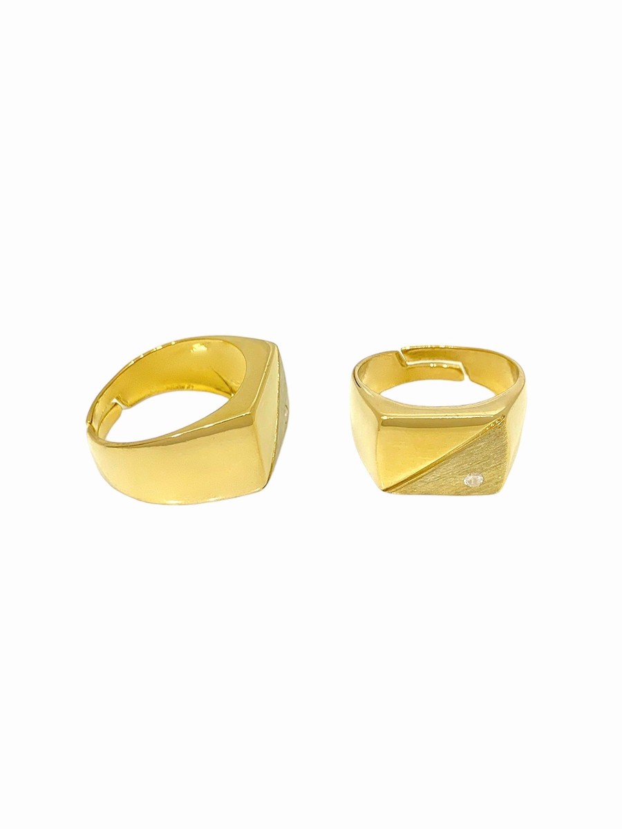 Rings Sarah Luxury | Anello Satin Square