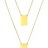 Necklaces Sarah Luxury | Smooth Scapulary