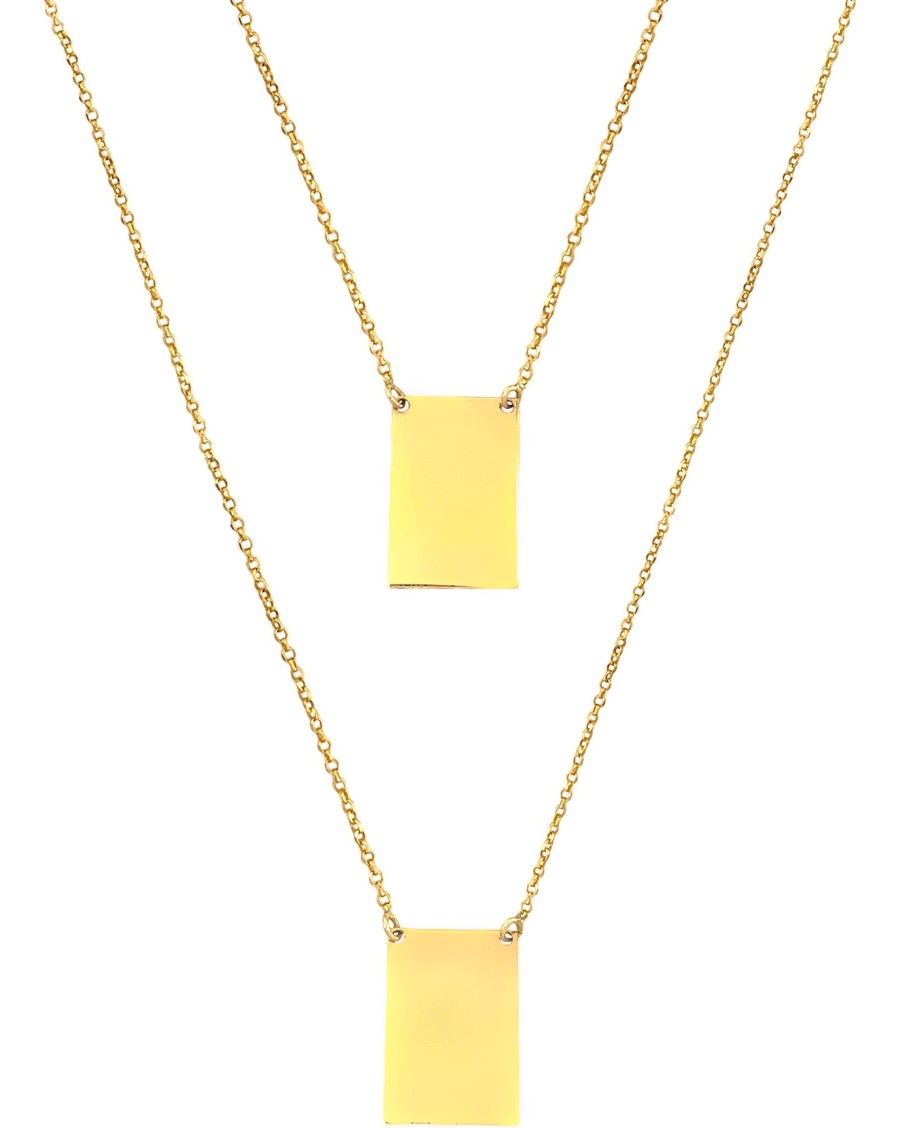 Necklaces Sarah Luxury | Smooth Scapulary