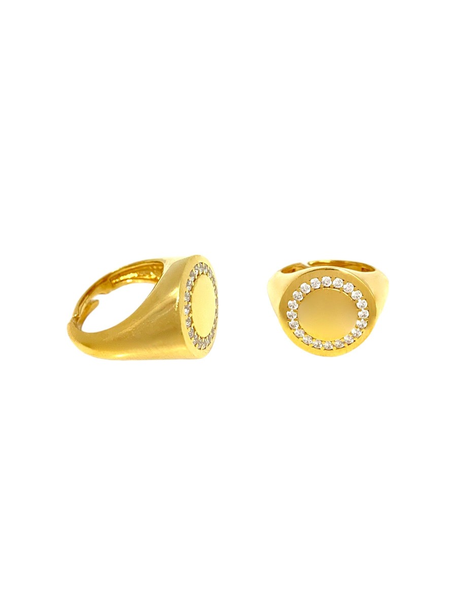 Rings Sarah Luxury | Round Chevalier Ring