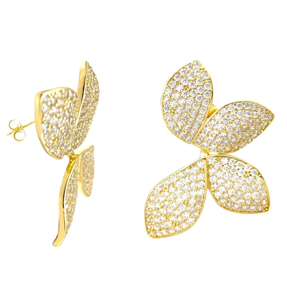 Earrings Sarah Luxury | Orecchini Leaves