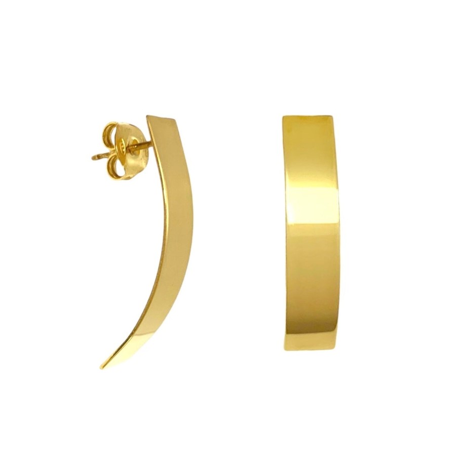 Earrings Sarah Luxury | Orecchini Slim Curvy