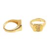 Rings Articoli personalizzabili | Anello Chevalier Letter Luxury Square