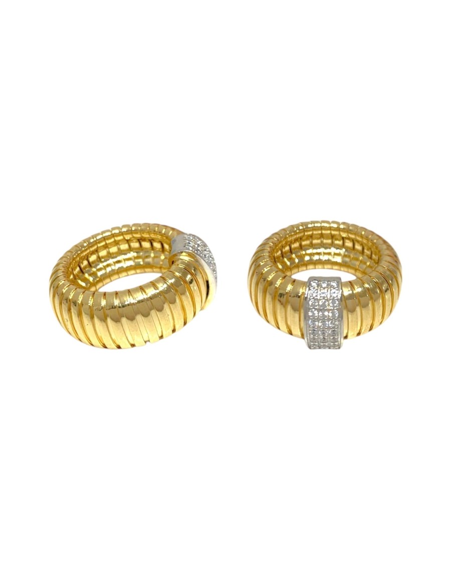 Rings Marcello Pane | Striped Band Ring