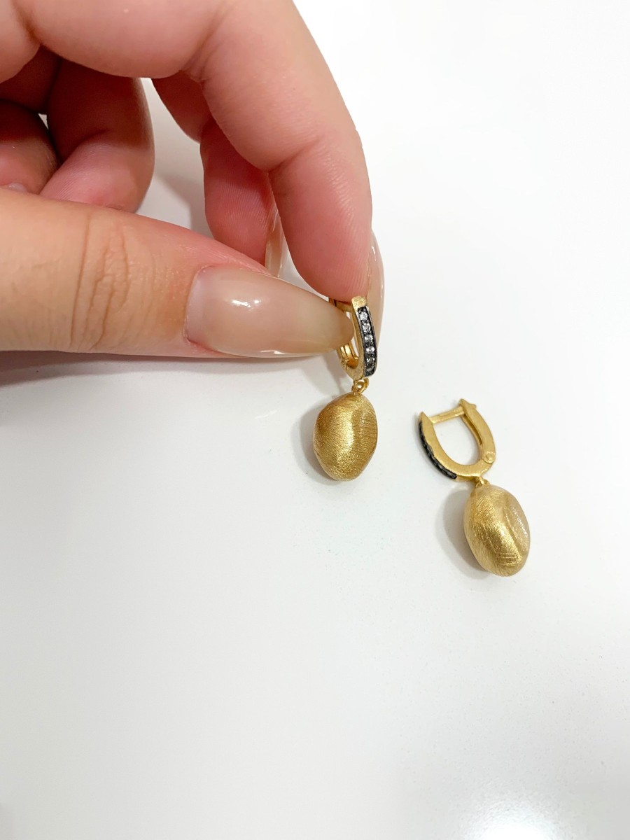 Earrings Marcello Pane | Cerchietti Itaca Gold