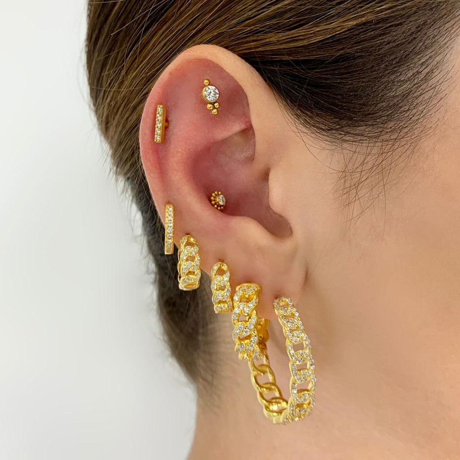 Earrings Sarah Luxury | Cerchietti Groumette S