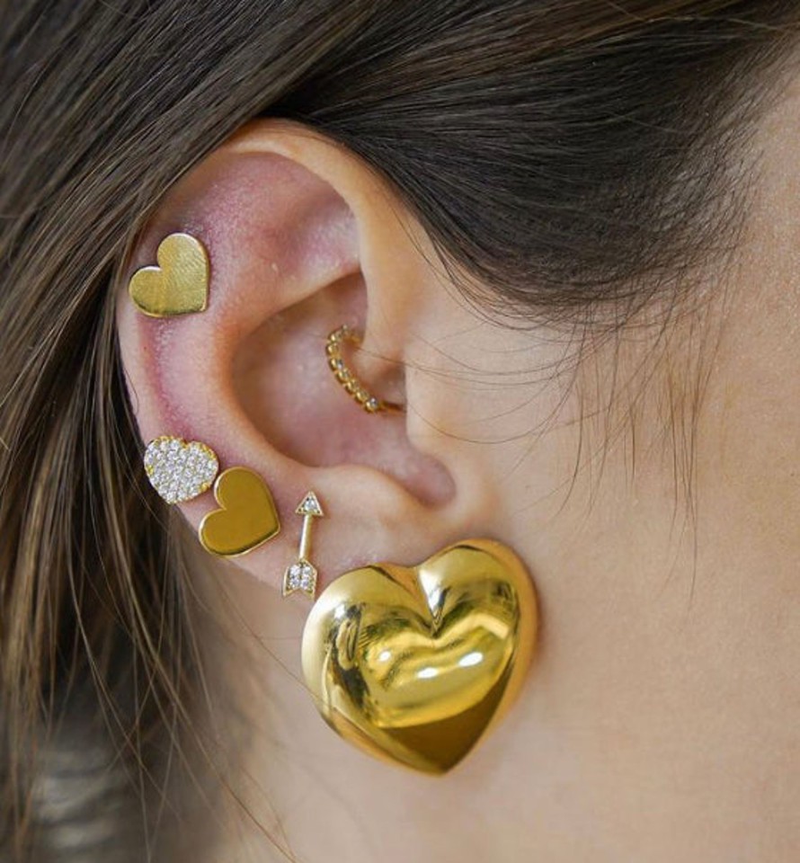 Earrings Sarah Luxury | Orecchini Cuori