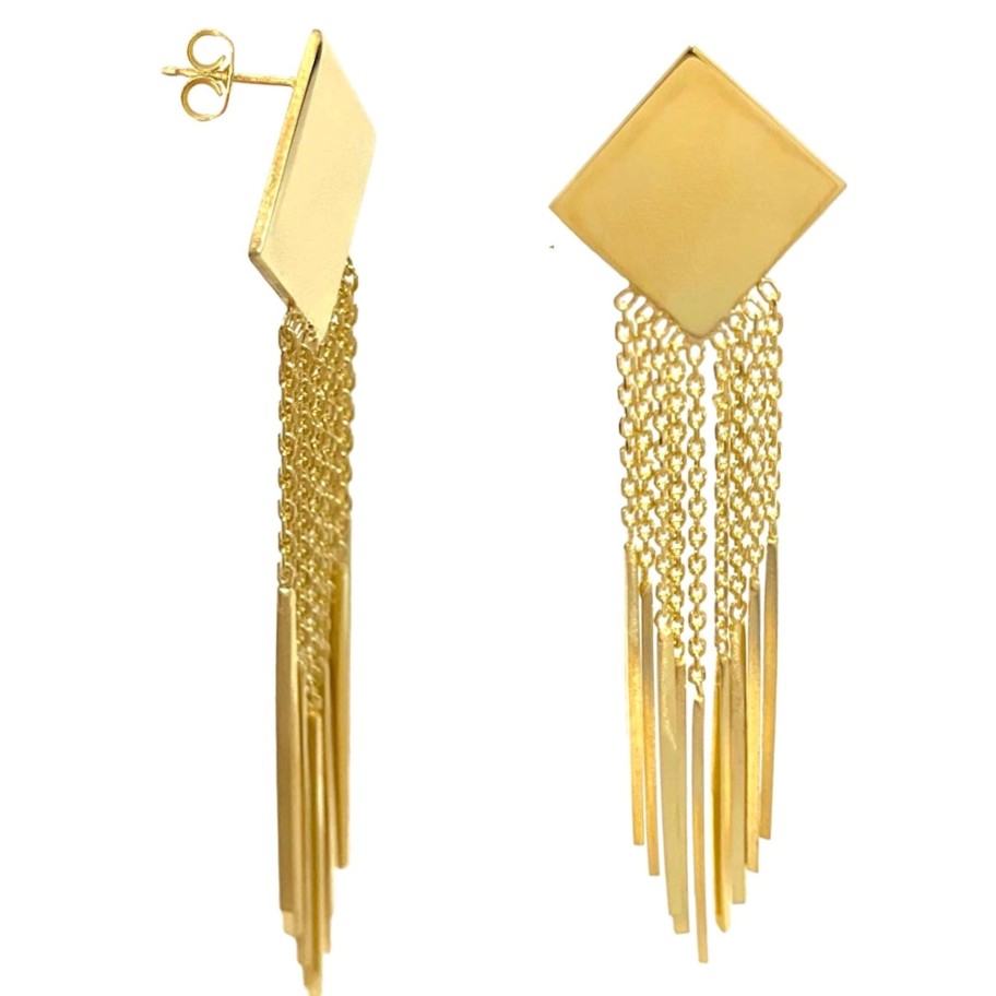 Earrings Sarah Luxury | Orecchini Strong Pendent