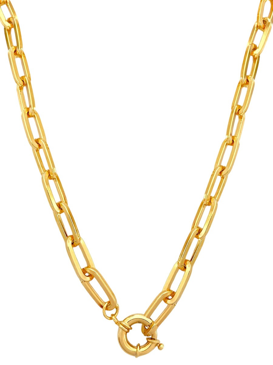 Necklaces Sarah Accessori Moda | Maxi Square Chain Necklace