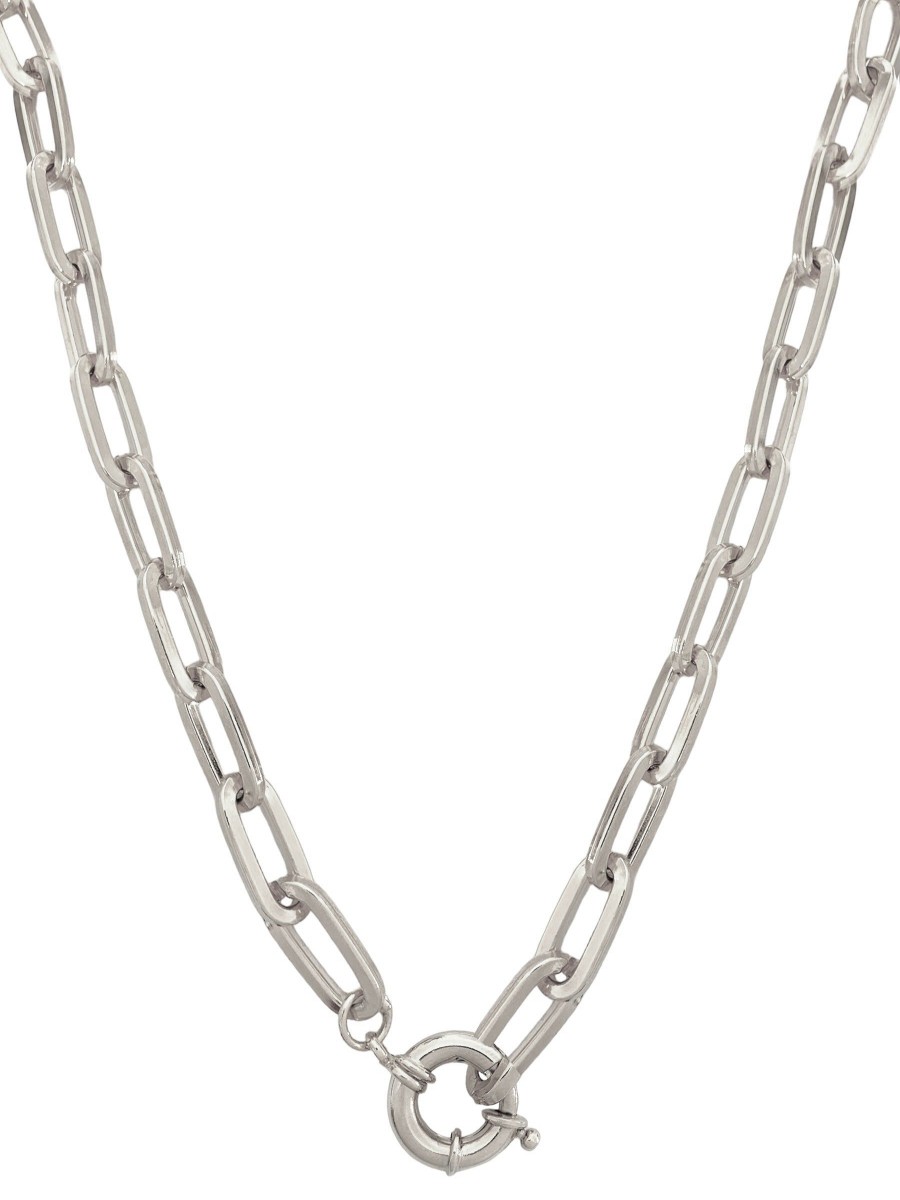 Necklaces Sarah Accessori Moda | Maxi Square Chain Necklace